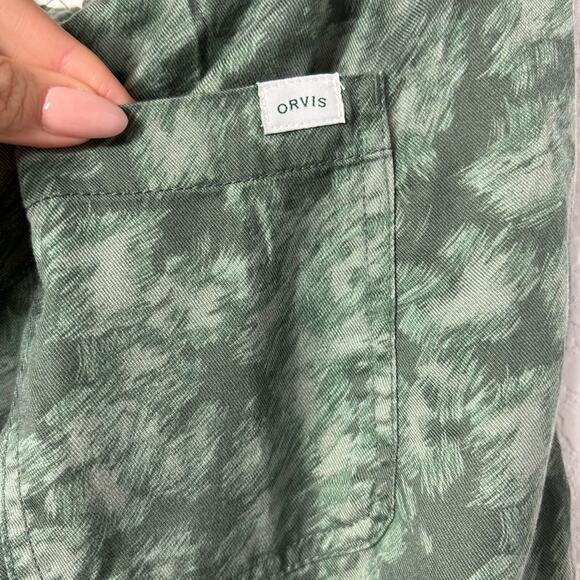 ORVIS LADIES TENCEL WOMEN DIGITAL CAMO GREEN BLACK JOGGERS SIZE MEDIUM BRAND NEW - Picture 6 of 8